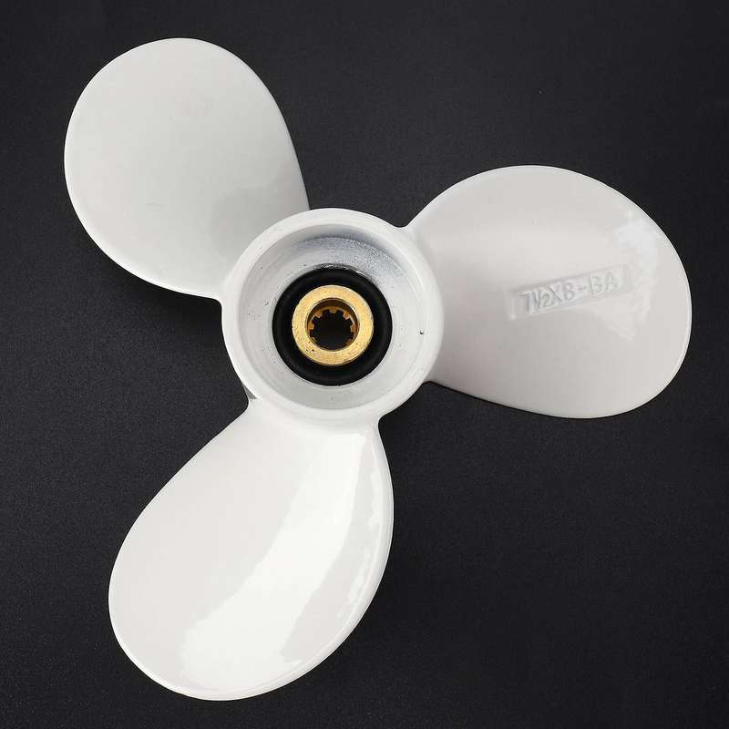 3x Aluminum Alloy Outboard Propeller 7 1/2x8-ba for Yamaha Mariner