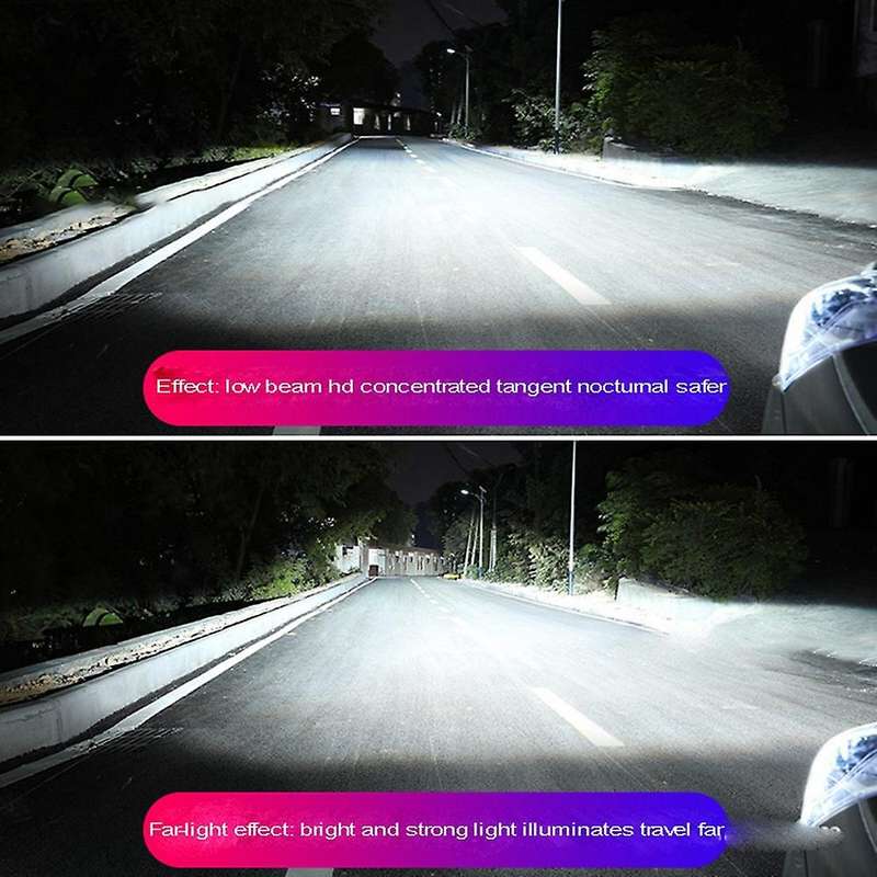 D2s Led Headlight Hid D2s/r Car Bulb Led 8000lm Csp Chip 6000k White