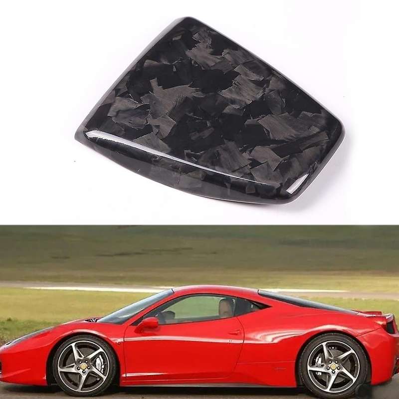 Fit For-ferrari 458 Car Glass Lift Switch Cover Black
