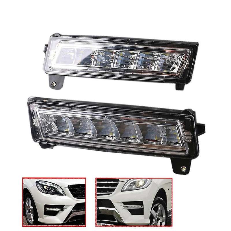 Car Front Left Right Led Daytime Running Light Drl for Mercedes W164