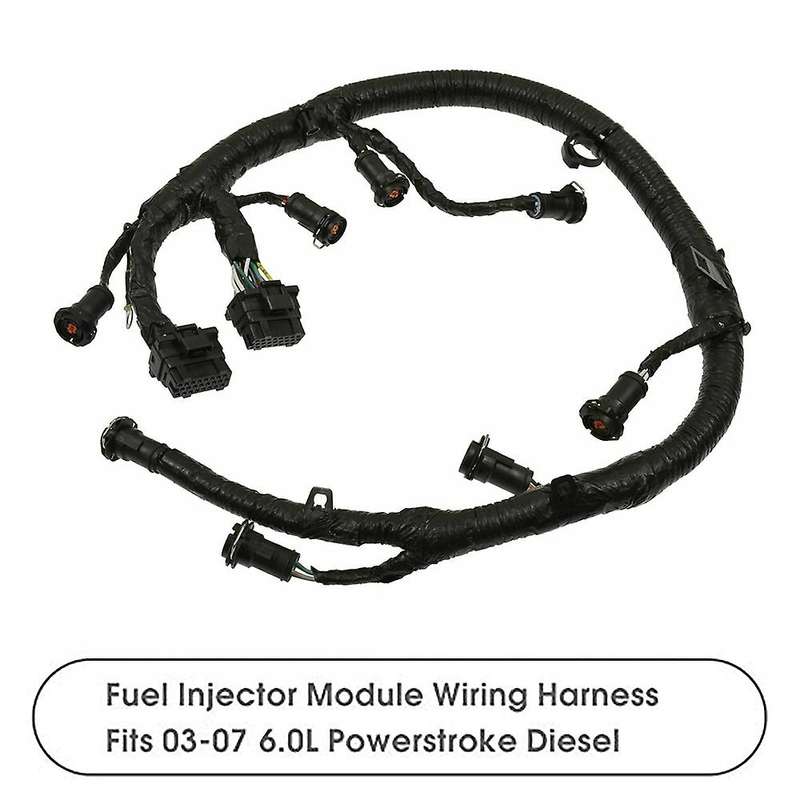 For Ford 6.0l Powerstroke 2003 Fuel Injector Module Wiring Harness