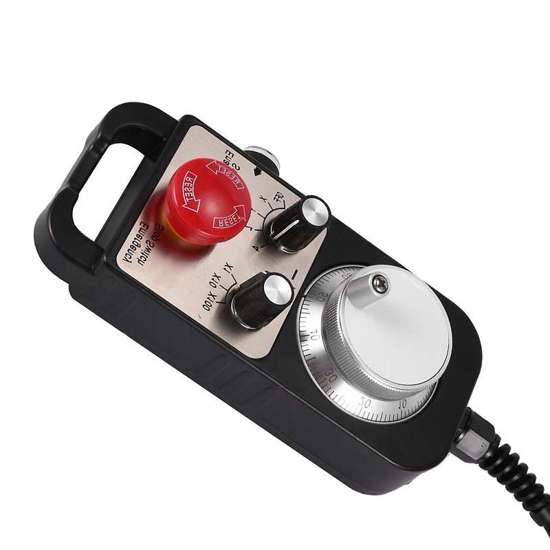 Universal Cnc 4 Axis Mpg Pendant Hand Wheel 100 Pulse 5v