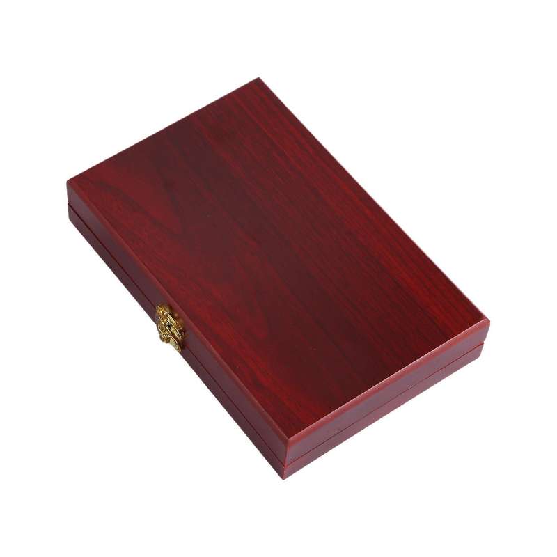 50 Pcs Wood Coin Storage Case Holder Commemorative Collection Box