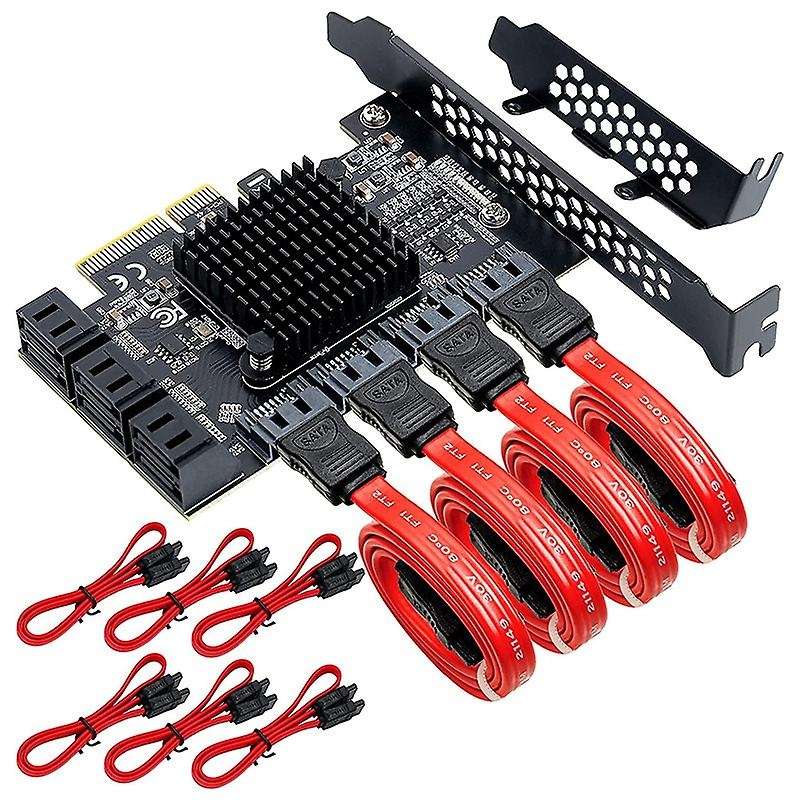 Pcie to Sata Expansion Card, Sata Pci Express Serial Adapter Card