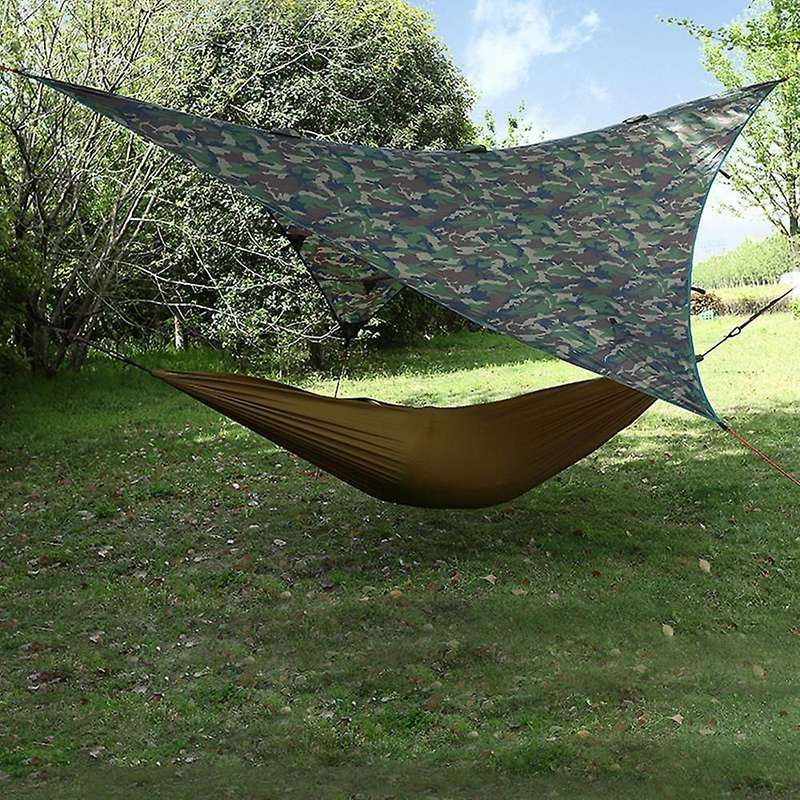 Outdoor Camping Tarp Rain Hammock Tent Hammock Tarp 4-in-1