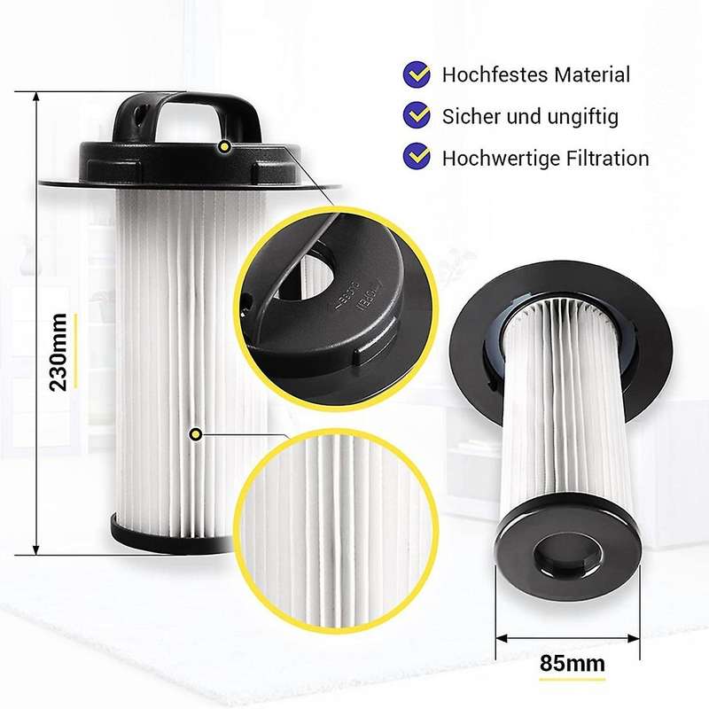 5pack Filter for Philips Marathon Fc9200 Fc9202 Fc9204 Fc9206 Fc9208