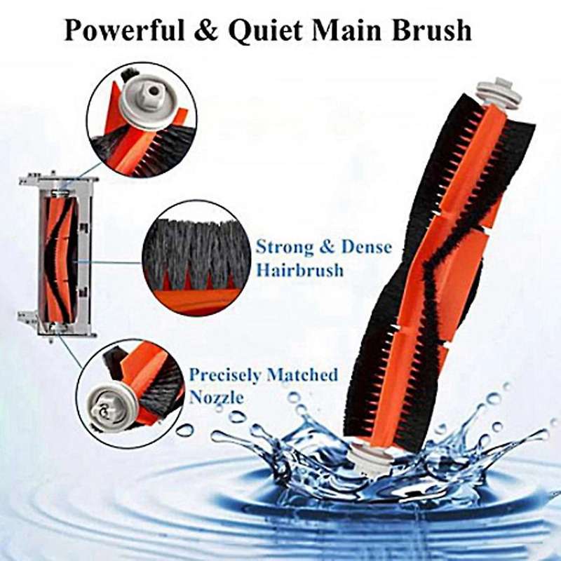 7pcs Main Side Brush Hepa Filter Mop Cloth for Xiaomi Dreame W10