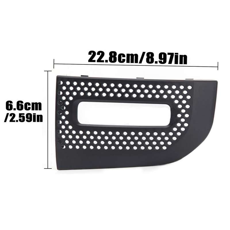 Front Right Fog Light Grille Bezel Fog Lamp Cover Headlight Frame