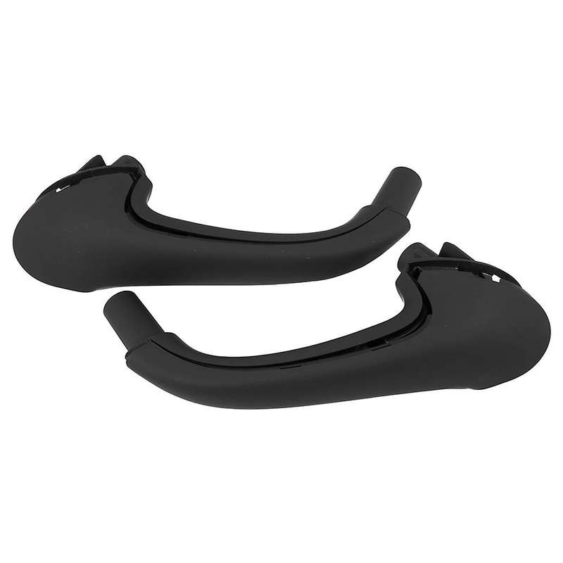 2x Black Car Covers Handles Trim for Mercedes Benz W203 C-class