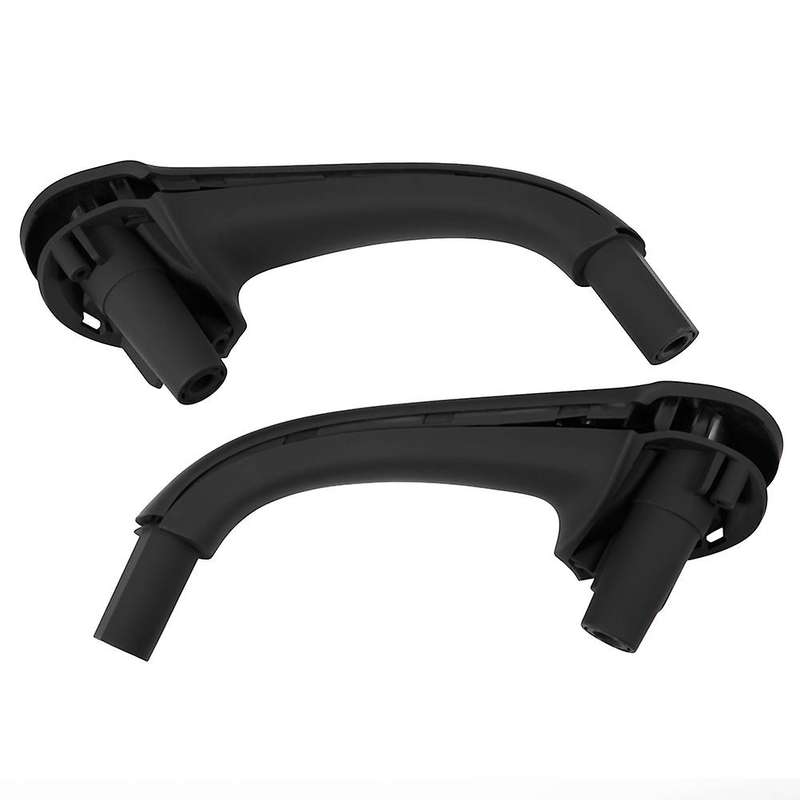 2x Black Car Covers Handles Trim for Mercedes Benz W203 C-class