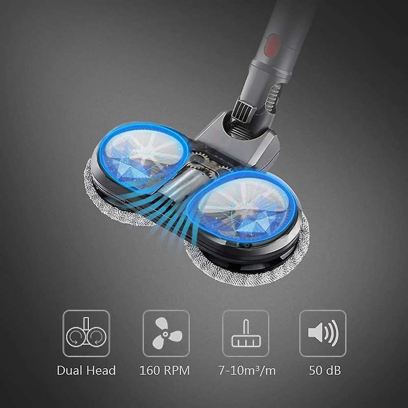Electric Mop Head Attachment for Dyson V7 V8 V10 Replaceable Parts