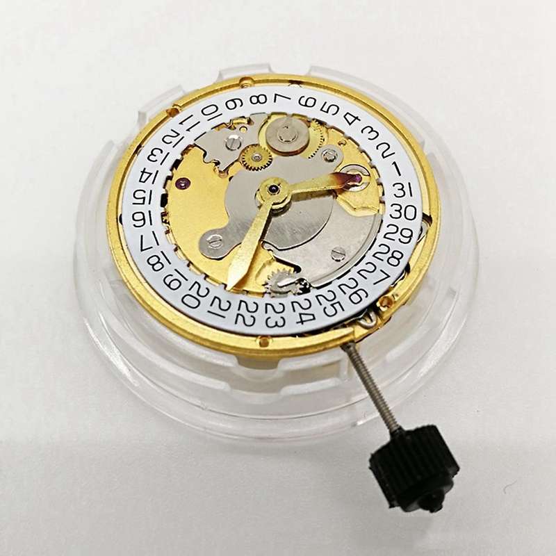 Eta 2824 Movement Mechanical Automatic Date Display Watch Tool Gold