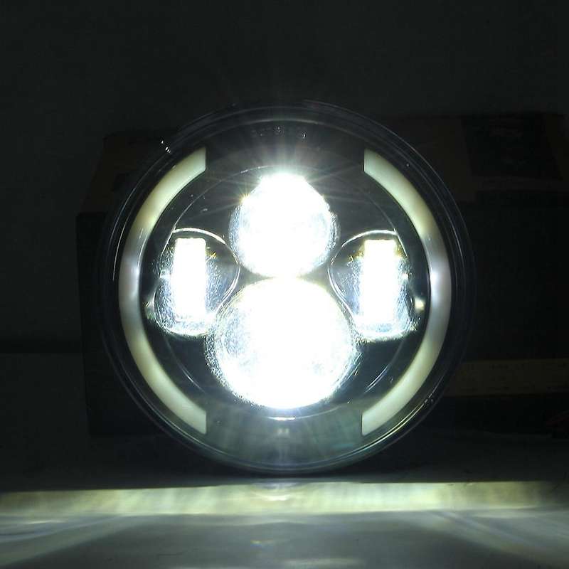 2x 7 Inch Led Headlights for Jeep Wrangler Jk Tj Cj Lj