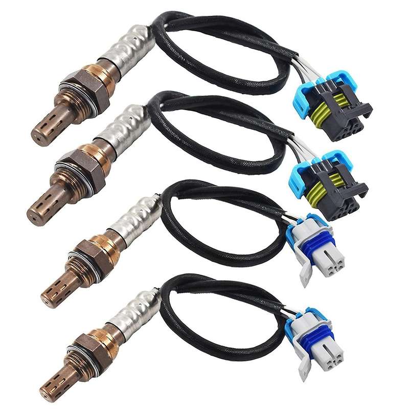 4pcs Oxygen Sensor Upstream Downstream for Cadillac Escalade Chevy