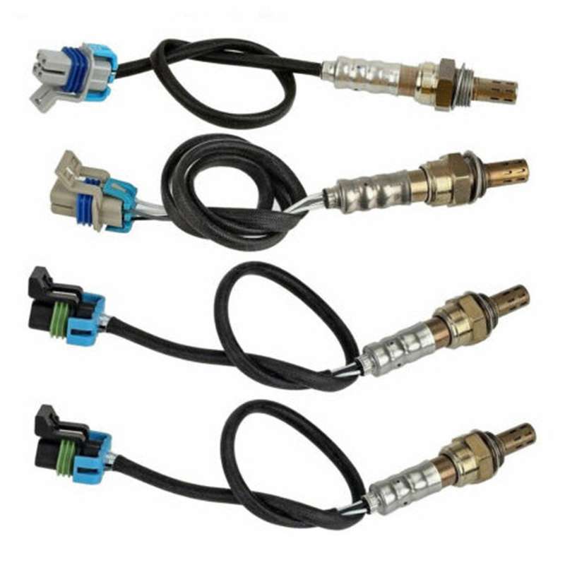 4pcs Oxygen Sensor Upstream Downstream for Cadillac Escalade Chevy