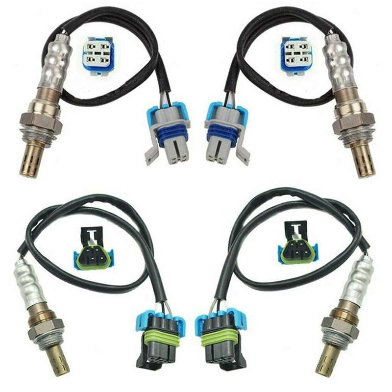 4pcs Oxygen Sensor Upstream Downstream for Cadillac Escalade Chevy