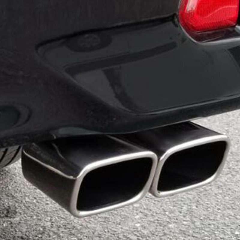 Car Tail Exhaust Muffler Tip Pipe Auto Exhaust Tail Throat Cover B
