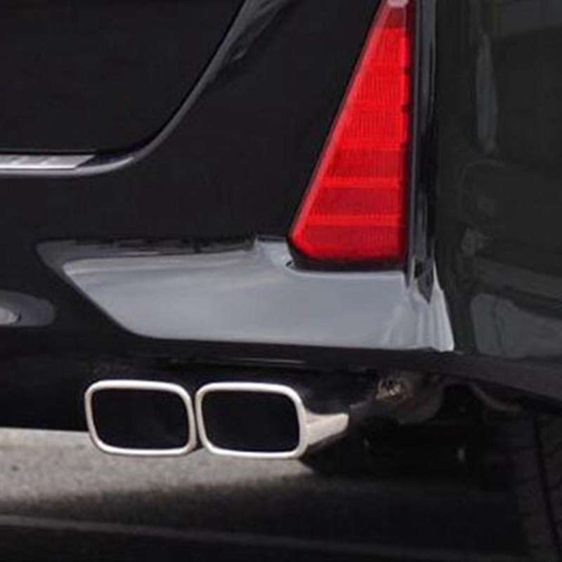 Car Tail Exhaust Muffler Tip Pipe Auto Exhaust Tail Throat Cover B