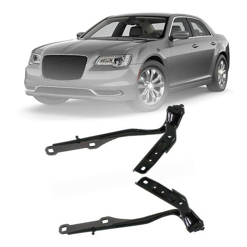 Car Hood Hinges Set Engine Hood Hinge Cover Panel Trim for 2011-2021 Charger 300 Charger 55113550AG