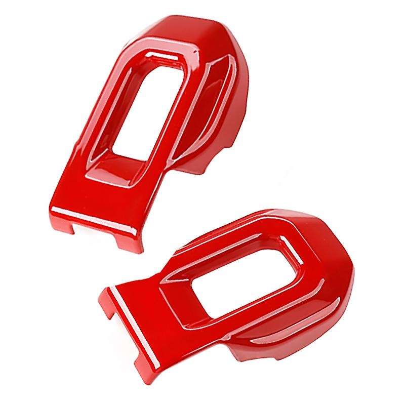 Car Hood Latch Lock Catch Decoration Cover for Wrangler JL JT 2018-2021 Car Sticker Red