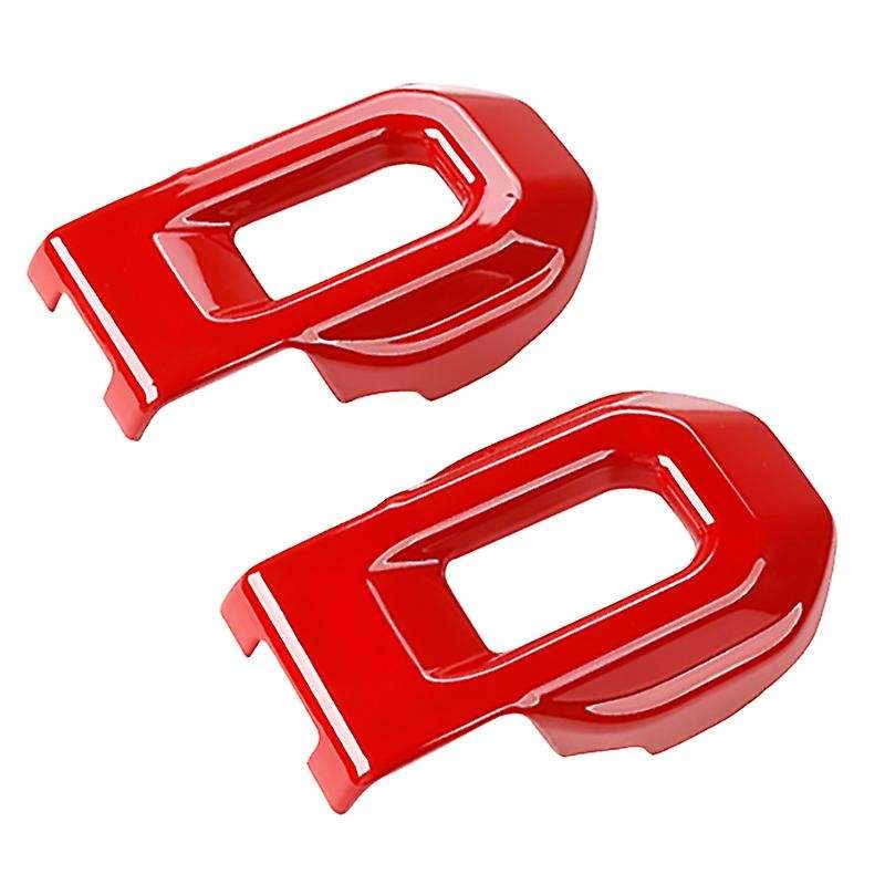 Car Hood Latch Lock Catch Decoration Cover for Wrangler JL JT 2018-2021 Car Sticker Red