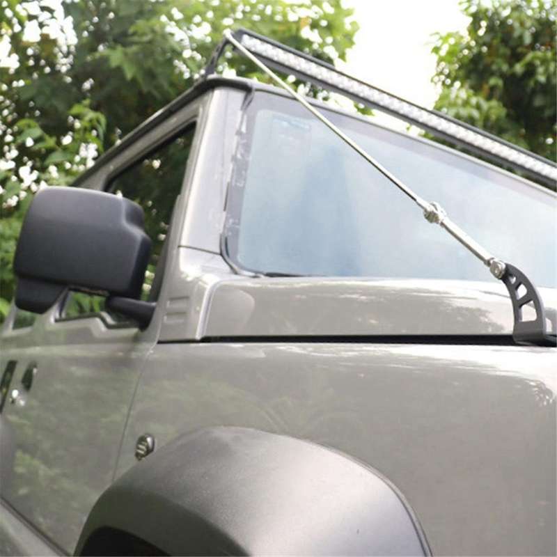 Car Hood Obstacle Eliminate Rope Limb Riser Kit for Jimny JB64 JB74 2019-2023 Exterior Accessories