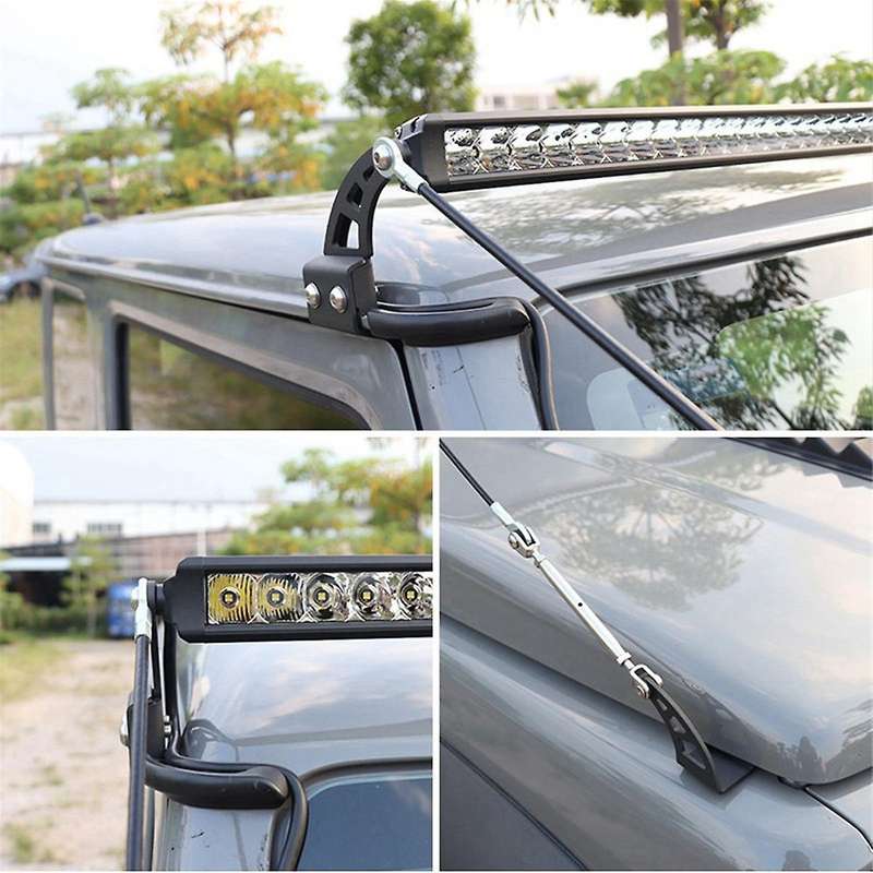 Car Hood Obstacle Eliminate Rope Limb Riser Kit for Jimny JB64 JB74 2019-2023 Exterior Accessories