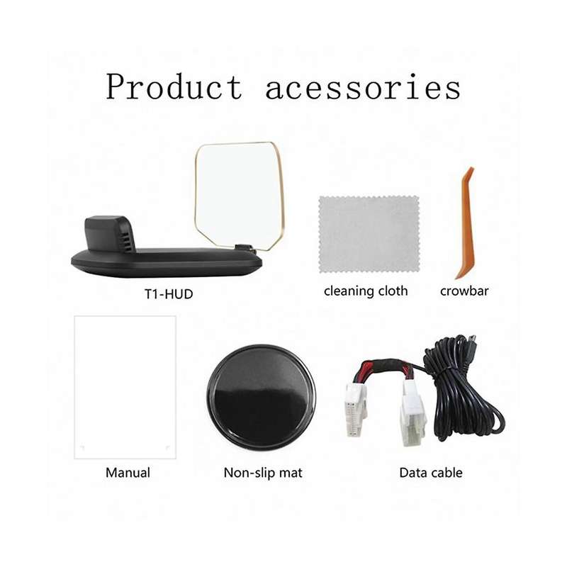 Car Hud Mirror Navigation Indicator Light Clock Vehicle Speed Fog Light for /y 2020 2021