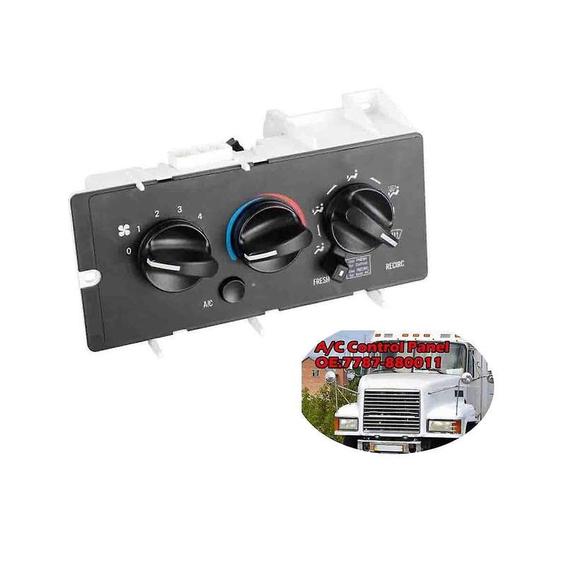 Car Hvac A/c & Heater Dash Control Panel Module for Ch613 Cv713 2001-2005 7787-880011 850-7450 11-1
