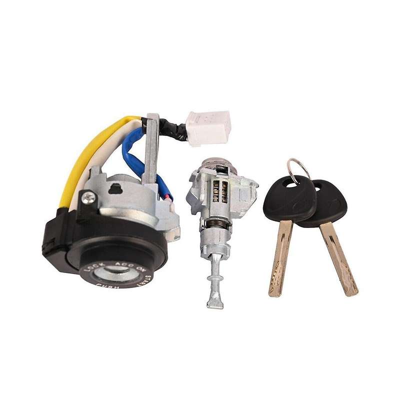 Car Ignition and Door Lock Cylinder Switch With/2 Key for 2011-2015
