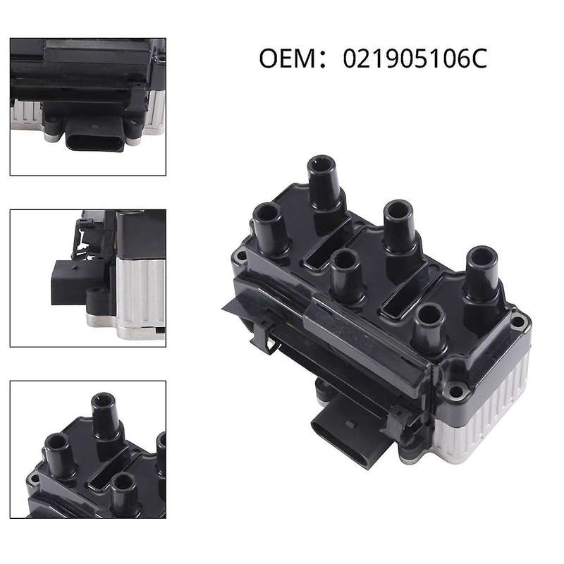 Car Ignition Coil for UF338 2000-2001 for Golf V6 2.8L 021905106C