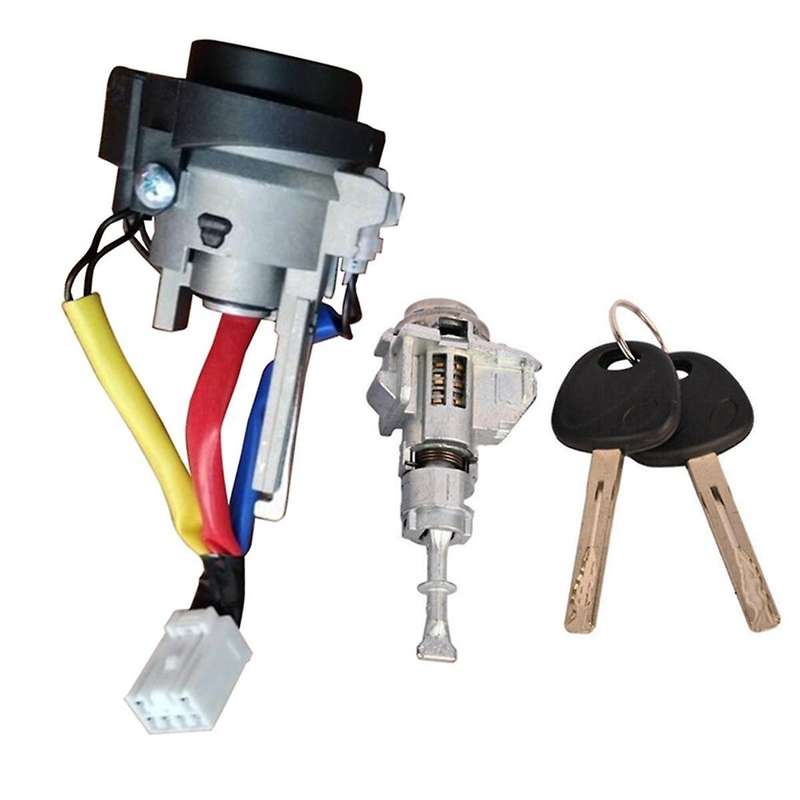 Car Ignition Door Lock Cylinder Switch with 2 Key Assly for K5 2011-2015 81900-1wk00 819702ta00 5 81