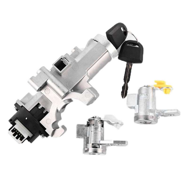 Car Ignition Swich Assembly Door Lock Cylinder for 2004-2012 15795321 15795322 15795324 19149942