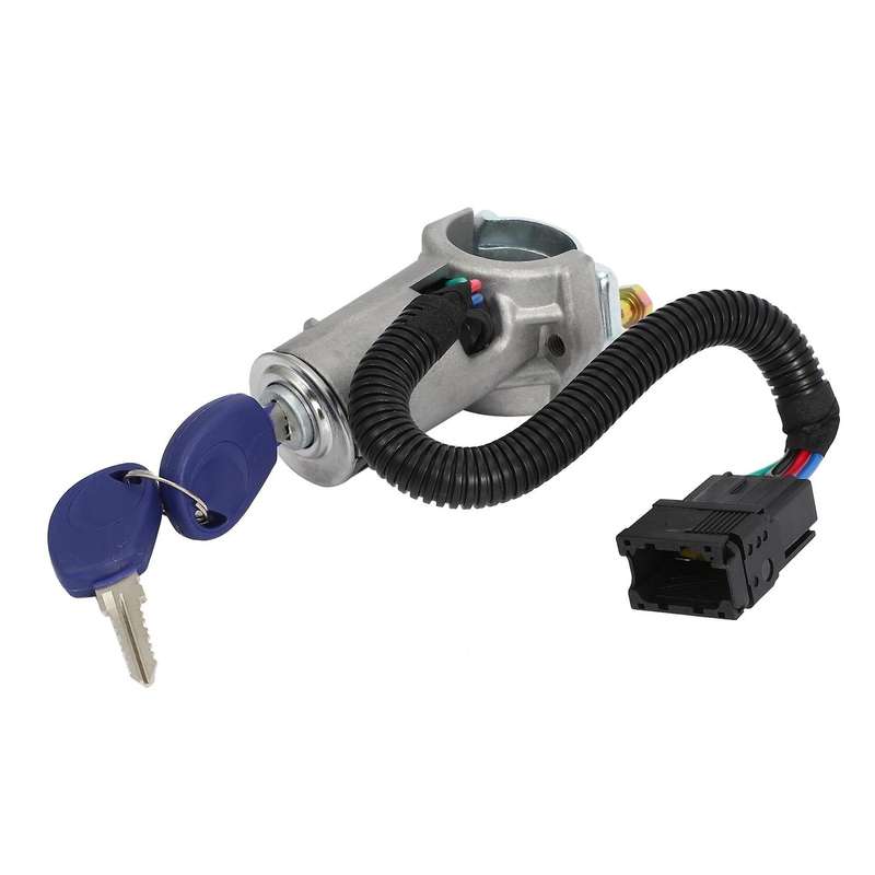 Car Ignition Switch Barrel Door Lock with 2 Keys for Daily 2006 2007 2008 2009 2010 2011 2012 A2996