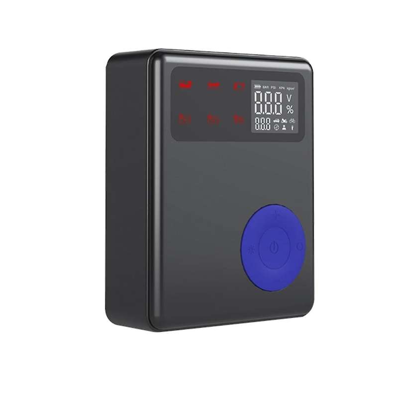 Car Inflatable Pump 5-in-1 Emergency Start Power Supply Portable Tire Inflatable Pump for Car Motor