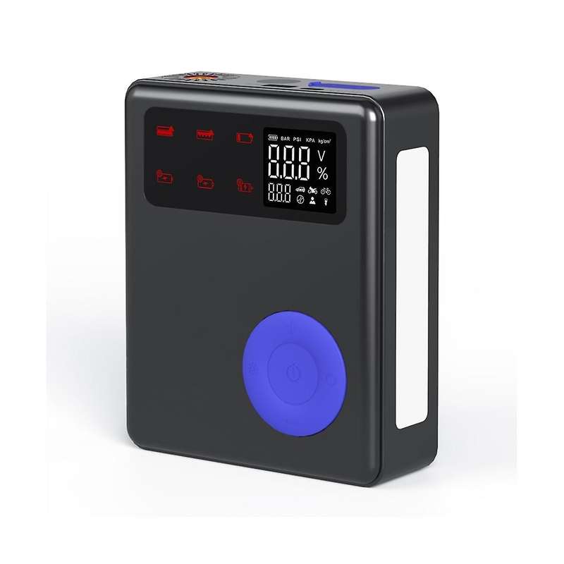 Car Inflatable Pump 5-in-1 Emergency Start Power Supply Portable Tire Inflatable Pump for Car Motor