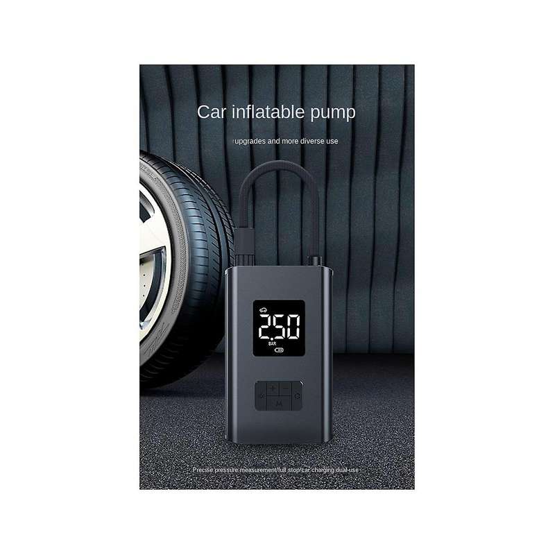 Car Inflator Pump Portable Handheld Wireless Charging Digital Display with Light 11.1v Car Motorcycl
