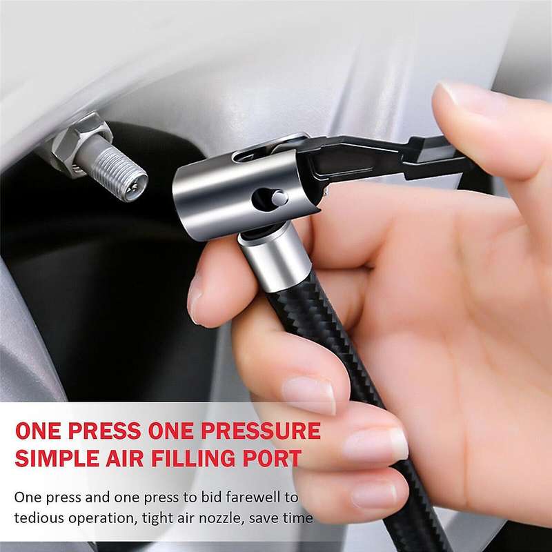 Car Inflator Pump Tyre Inflator Pump Inflator Tire Inflator Car Air Pump Car Supplies, Pointer Mode