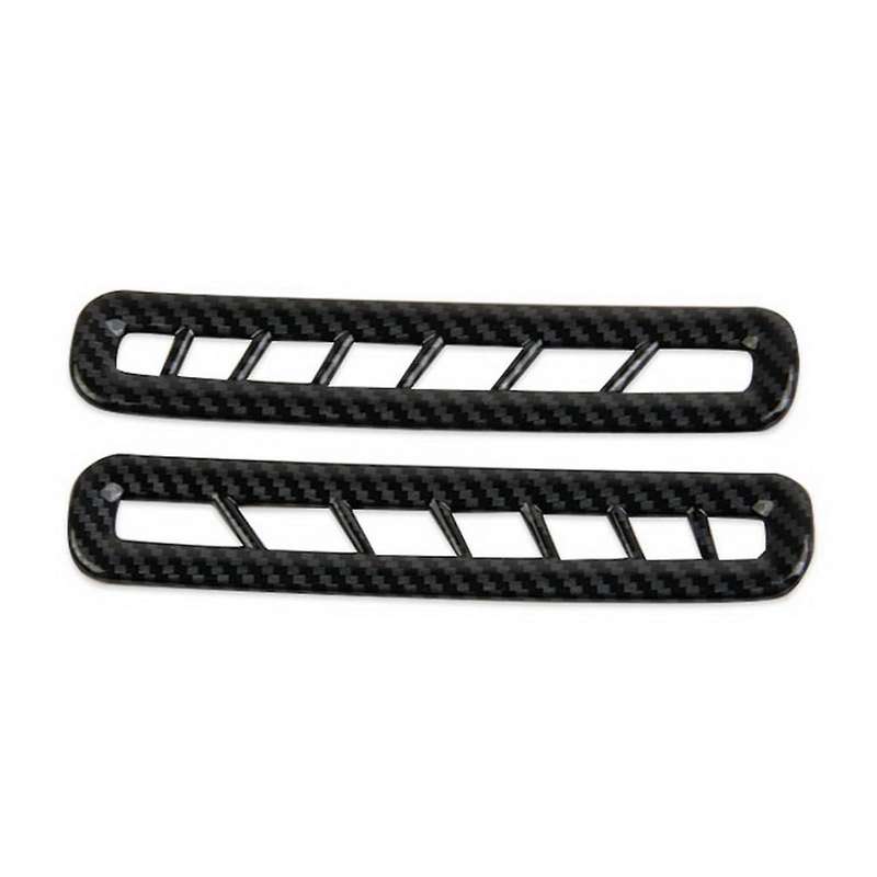 Car Inner Door Air Conditioner Outlet Vent Cover Trim for 2024 Interior Accessories Carbon Fiber