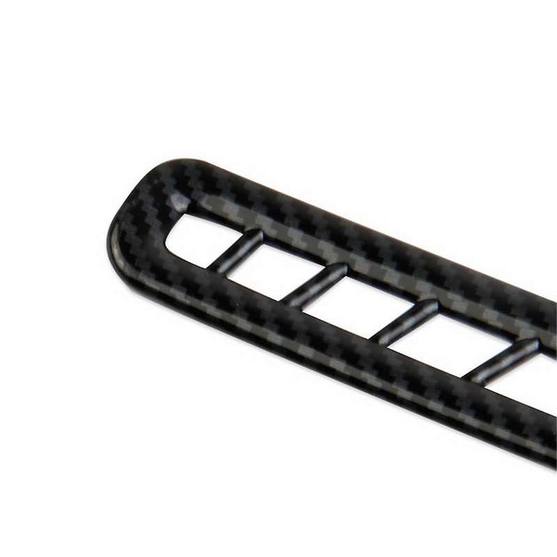 Car Inner Door Air Conditioner Outlet Vent Cover Trim for 2024 Interior Accessories Carbon Fiber