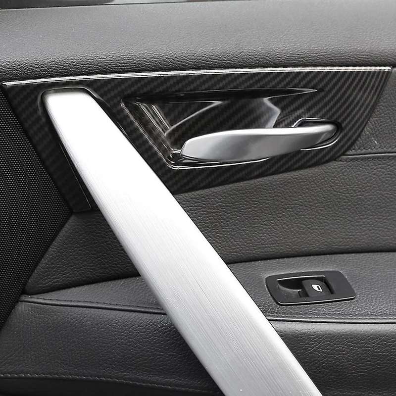 Car Inner Door Bowl Decoration Cover Protect Trim Sticker for- X3 E83 2003-2010 Interior Accessories