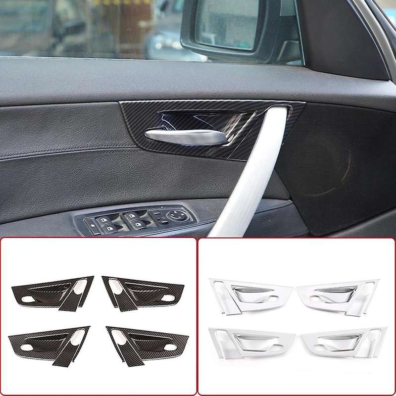 Car Inner Door Bowl Decoration Cover Protect Trim Sticker for- X3 E83 2003-2010 Interior Accessories