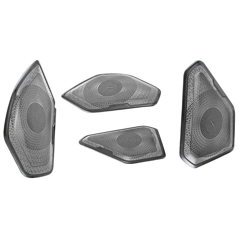 Car Inner Door Audio Speaker Cover Trim Door Stereo Loudspeaker Frame Accessories for 4 2019-2023 B