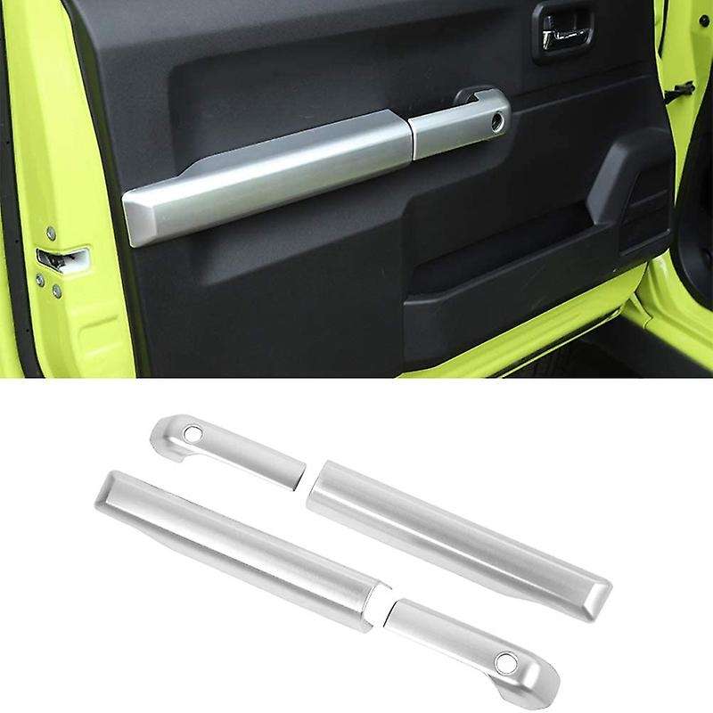 Car Inner Door Armrest Panel Trim Cover for Jimny 2019-2020 Interior Door Handle Decorative Covers S