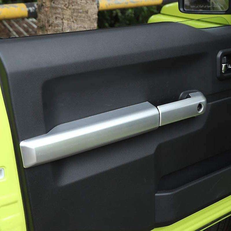 Car Inner Door Armrest Panel Trim Cover for Jimny 2019-2020 Interior Door Handle Decorative Covers S