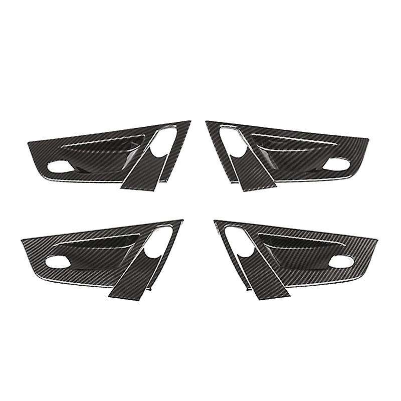 Car Inner Door Bowl Decoration Cover Protect Trim Sticker for X3 E83 2003-2010 Interior Accessories