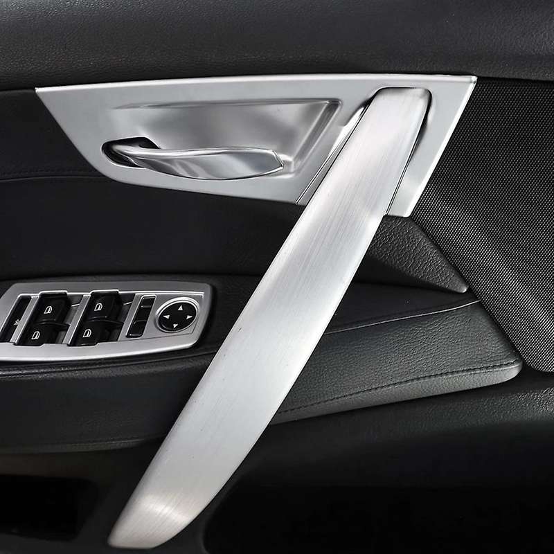 Car Inner Door Bowl Decoration Cover Protect Trim Sticker for X3 E83 2003-2010 Interior Accessories