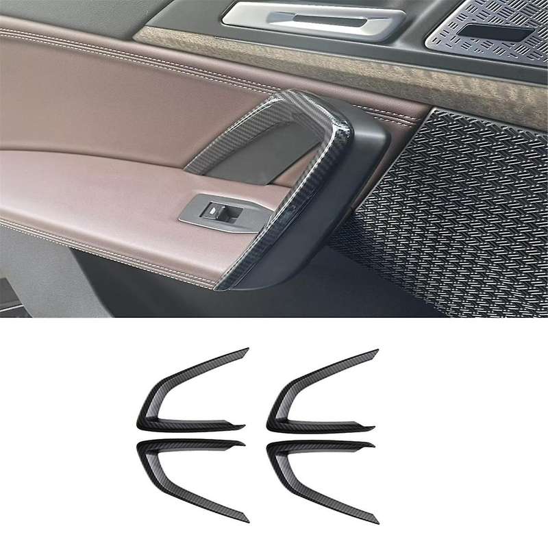 Car Inner Door Handle Cover Molding Trim Decoration for X1 U11 2023 2024 Interior Accessories - Abs