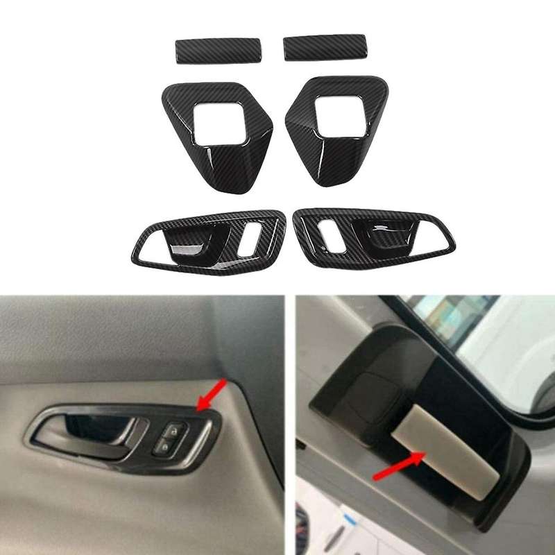Car Inner Door Handle Bowl Cover Trim Fit for Transit 2017 Tourneo Custom 2016