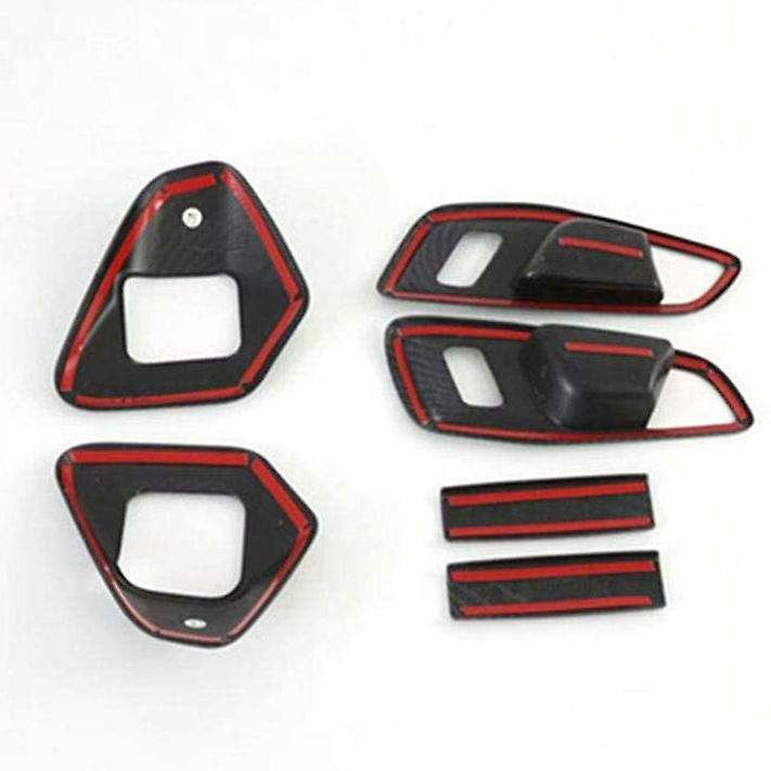 Car Inner Door Handle Bowl Cover Trim Fit for Transit 2017 Tourneo Custom 2016